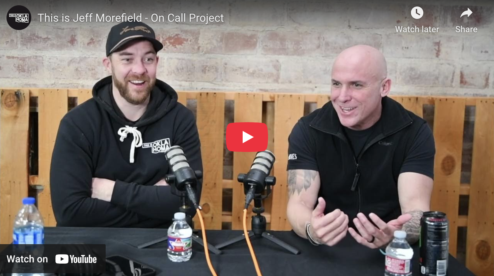 This is Jeff Morefield - On Call Project Youtube video link